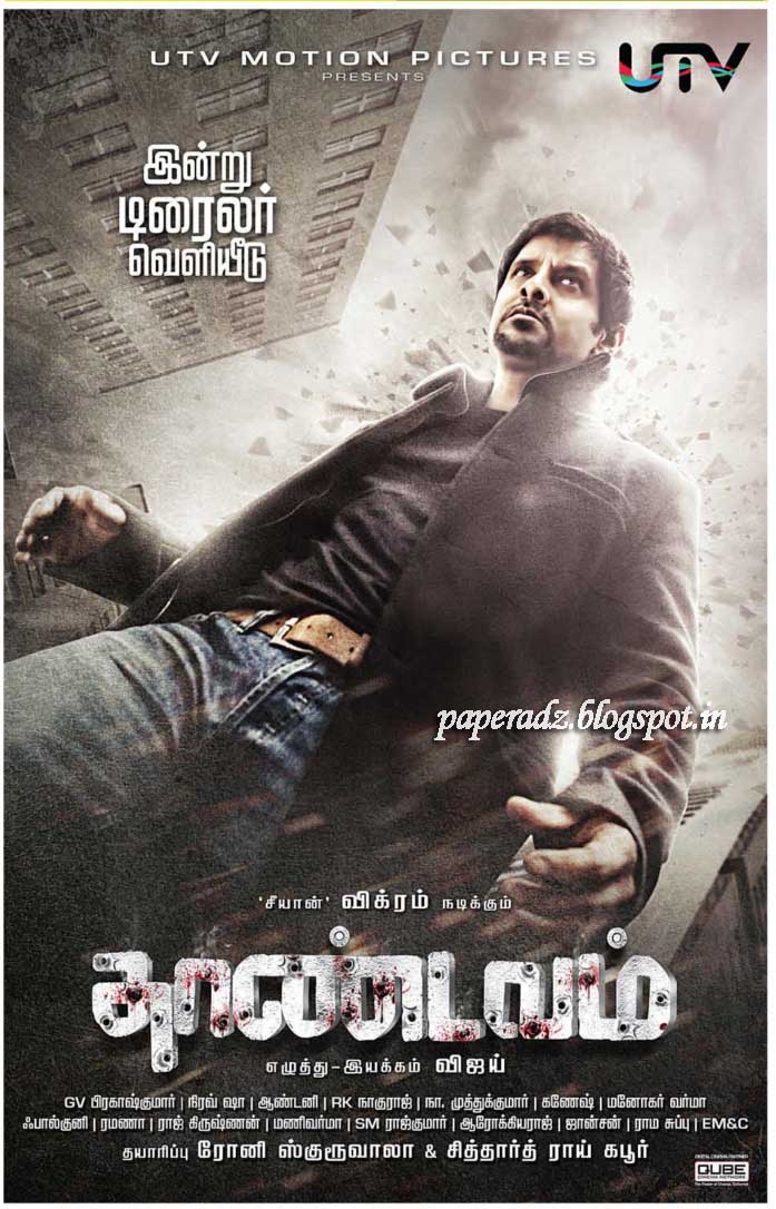 Thandavam Theme music Piano notes